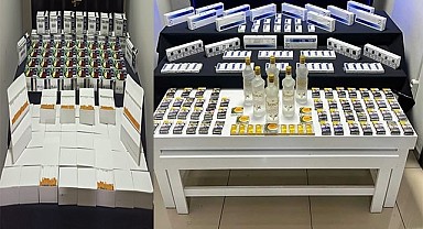 Kaçakçılardan çok sayıda malzeme ele geçirildi