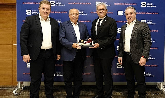 Denizli OSB’den Eskişehir OSB Başkanı Küpeli’ye ziyaret