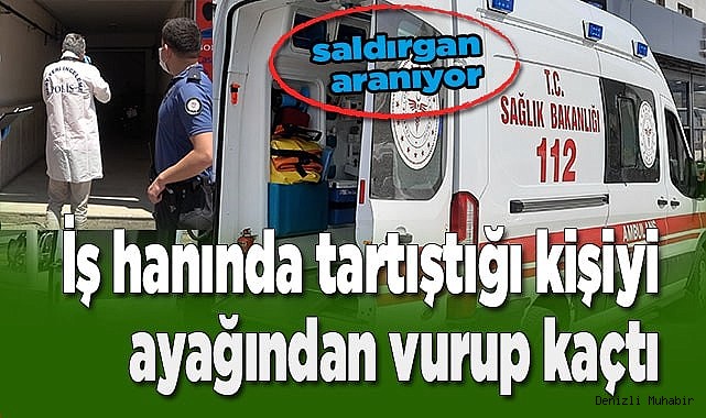İş hanında silahlı saldırı