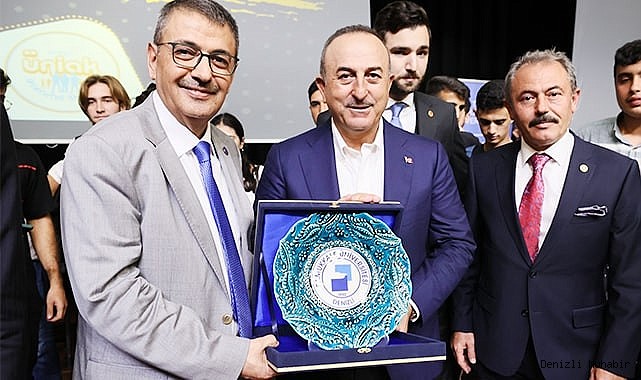 PAÜ, Dışişleri Bakanı Mevlüt Çavuşoğlu’nu Ağırladı
