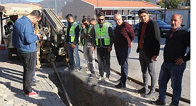 ÇAMELİ’DE DOĞALGAZ ÇALIŞMALARI BAŞLADI