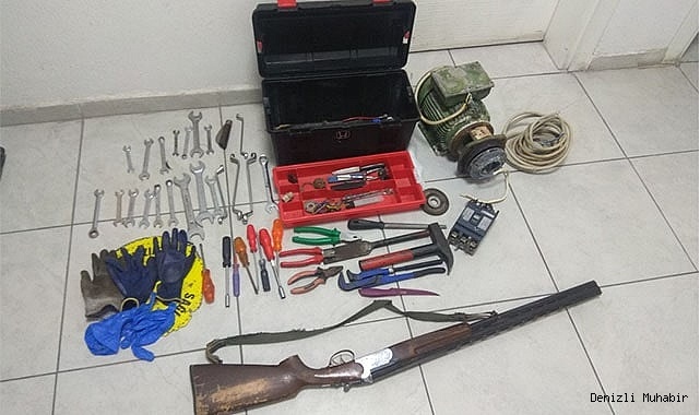 Hırsızlık şüphelisi portakal bahçesinde yakalandı