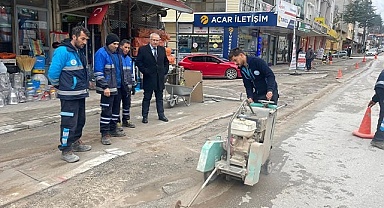 Çameli’nde alt ve üst yapı çalışmaları hızla devam ediyor