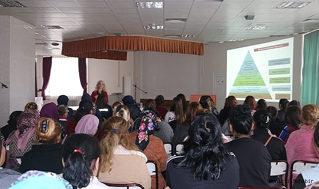 Kadın hükümlülere aile planlaması eğitimi verildi