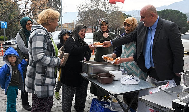 Buldan Belediyesi lokma hayrı yaptı