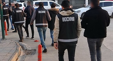 Kesinleşmiş hapis cezasıyla aranan 8 şüpheli tutuklandı