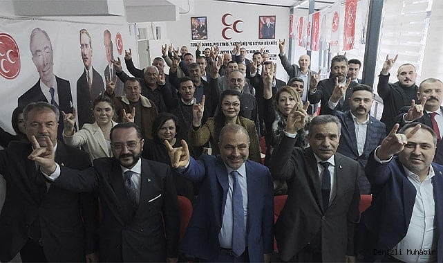 MHP MYK üyeleri Uçak ve Aksoy, Başkan Yılmaz'ı ziyaret etti