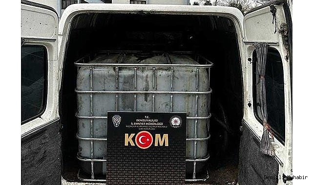 2 bin litre kaçak akaryakıtla yakalandılar