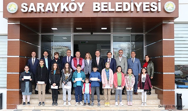 Sarayköy Belediyesi, kitap okuma yarışması sonuçlandı