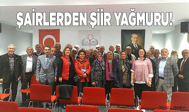 ŞAİRLERDEN ŞİİR YAĞMURU!
