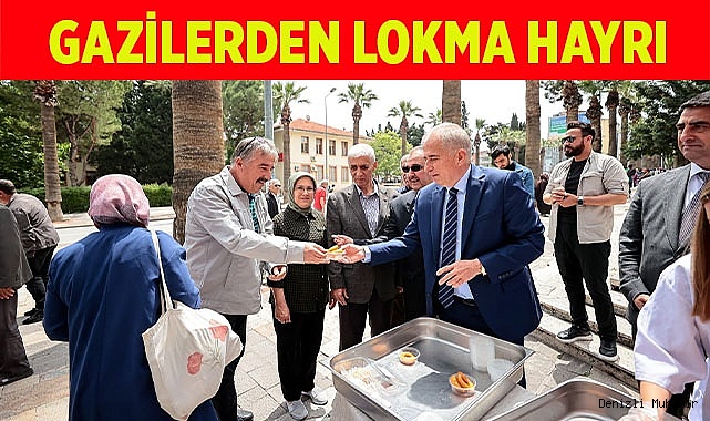 Gazilerden lokma hayrı
