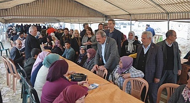 Milletvekili Şahin Tin: Çal'da sulama suyu sorunu çözülüyor