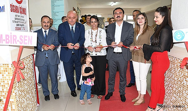 Halk Eğitim Merkezinin Yıl Sonu Sergisi Açıldı