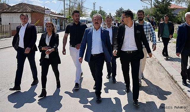 Milletvekili Şahin Tin, Çardak - Bozkurt yolunun yenilendiğini duyurdu