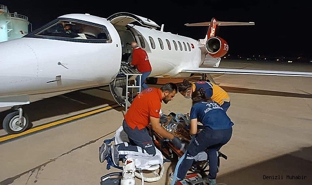 Salça kazanına düşen çocuk, uçak ambulansla İstanbul'a götürüldü