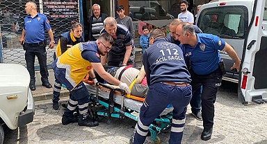 Yere düşerken başını masaya çarpan işçi hayatını kaybetti
