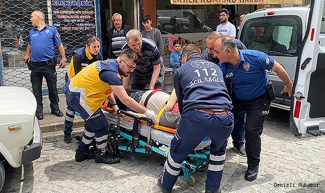 Yere düşerken başını masaya çarpan işçi hayatını kaybetti
