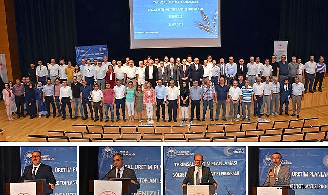Denizli'de 10 ilin tarımsal üretim planlaması görüşüldü