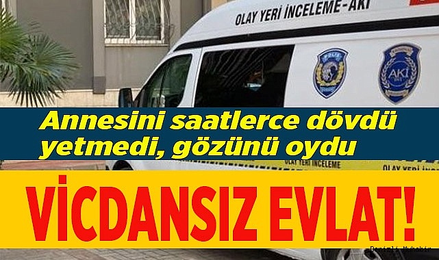Hayırsız evlat, annesine etmediğini bırakmadı