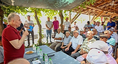 Başkan Zolan, Güney ilçesinde hemşehrileriyle kucaklaştı