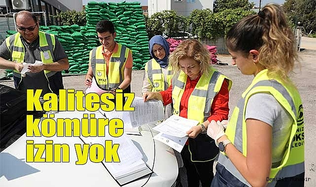 Büyükşehir kömür denetimlerine başladı