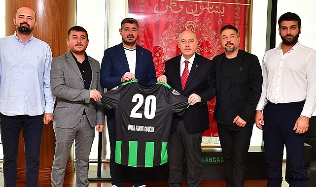 Denizlispor yönetimi Vali Coşkun’la buluştu