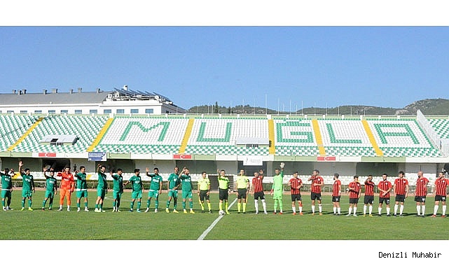 Hazırlık karşılaşmasını Muğlaspor 4-0 kazandı