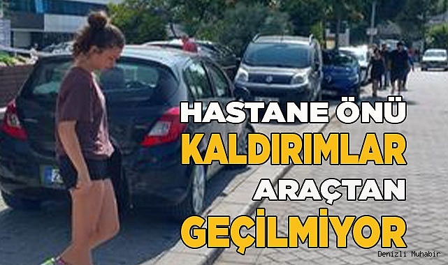 Kaldırımlar, park edilen araçlarla kapatılmış!