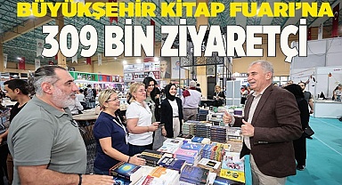 Büyükşehir Kitap Fuarı’nı 309.000 kişi ziyaret etti