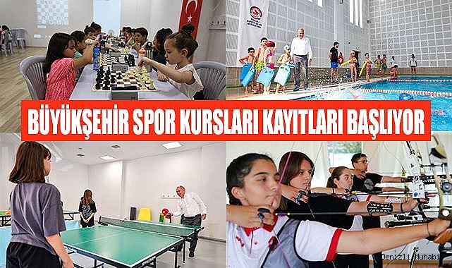 BÜYÜKŞEHİR SPOR KURSLARI KAYITLARI BAŞLIYOR