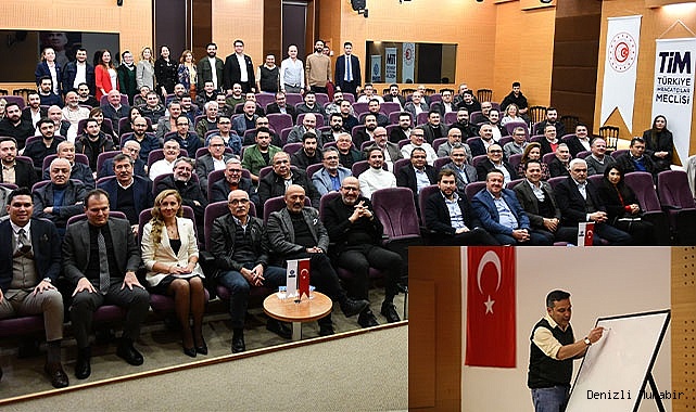 DENİB, Ahmet Şerif İzgören’le “Patronun Rotası” Programı düzenledi