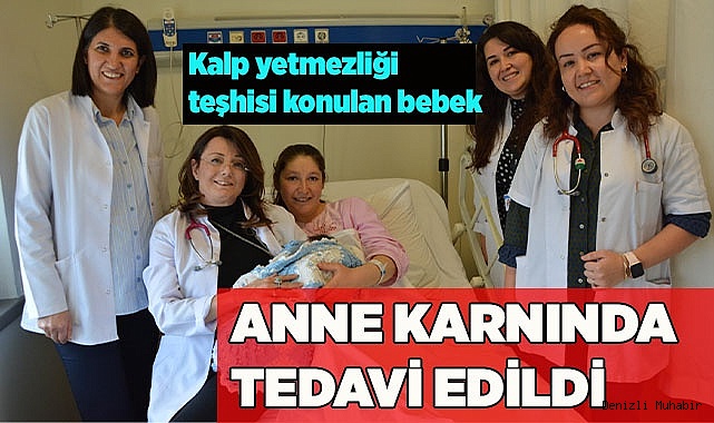 Kalpte ritim bozukluğu, anne karnında tedavi edildi