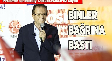 BİNLER BAĞRINA BASTI