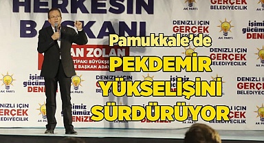 PEKDEMİR YÜKSELİŞİNİ SÜRDÜRÜYOR