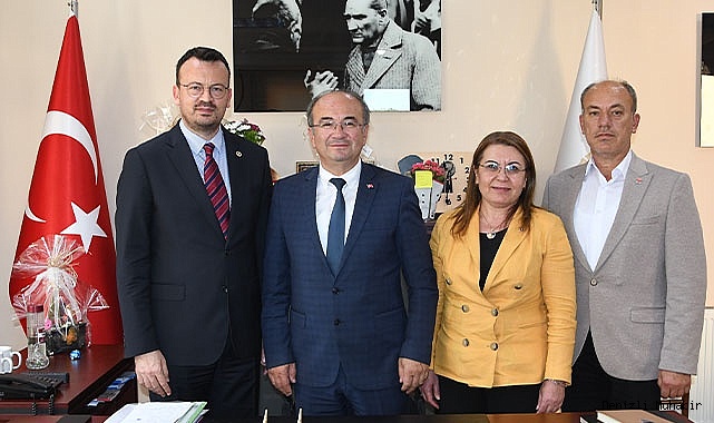 CHP'li Vekillerden Başkan Orpak'a Hayırlı Olsun Ziyareti