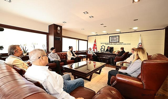 Gazeteciler Cemiyeti’nden Başkan Çavuşoğlu’na ziyaret