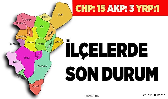 İLÇELERDE SON DURUM