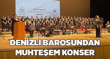 DENİZLİ BAROSUNDAN MUHTEŞEM KONSER