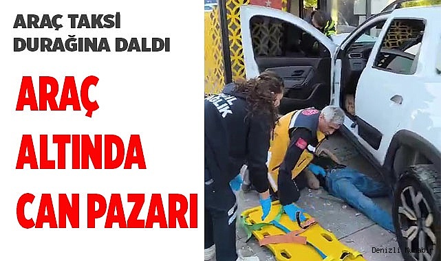 Kontrolden çıkan araç çarptığı 4 kişiden 2'sini altına aldı