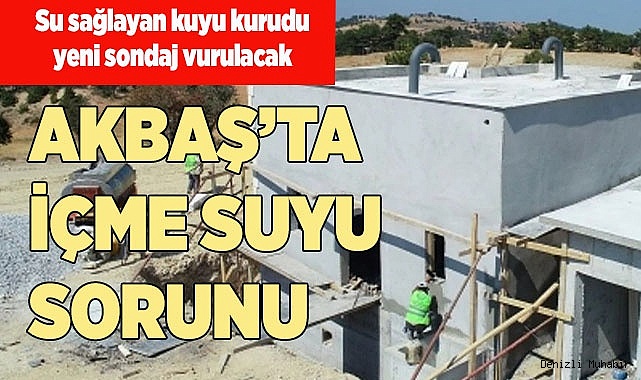 DESKİ, TANKERLE SU TAŞIYOR