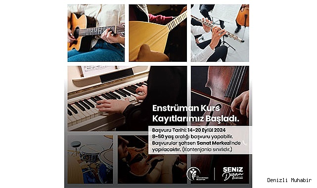 MERKEZEFENDİ’DE ENSTRÜMAN KURSLARINDA KAYITLAR BAŞLADI