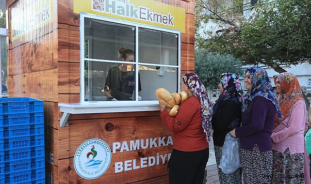 PAMUKKALE’DE HALK EKMEK BÜFE SAYISI 7’YE ÇIKTI
