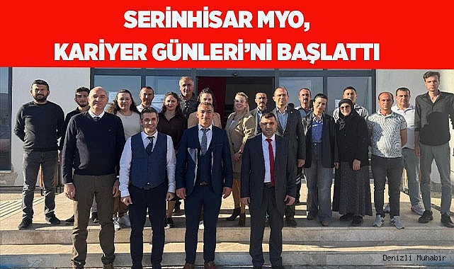 SERİNHİSAR MYO’DA 1. KARİYER GÜNLERİ ETKİNLİĞİ DÜZENLENDİ