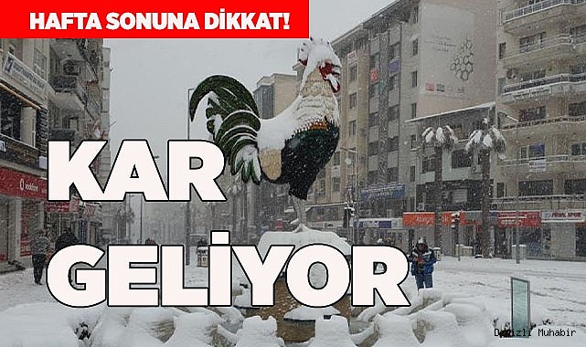 KAR GELİYOR
