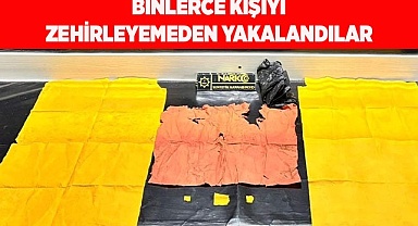 Binlerce kişiyi zehirleyemeden yakalandılar