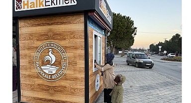 PAMUKKALE BELEDİYESİ’NDEN KAYIHAN’A HALK EKMEK