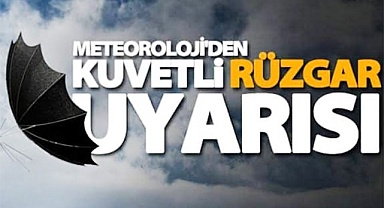 Denizli’ye kuvvetli rüzgar ve fırtına uyarısı