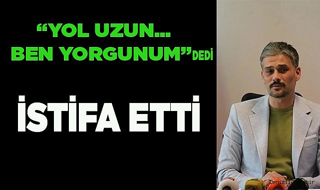 DENİZLİSPOR BAŞKANI ERHAN ERGİL GÖREVİNDEN İSTİFA ETTİ