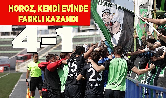 DENİZLİSPOR İLK YARIDA İŞİ BİTİRDİ