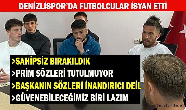 GÖKHAN SÜZEN’DEN ÇAĞRI: LİGDE KALACAĞIZ AMA DESTEK YOK